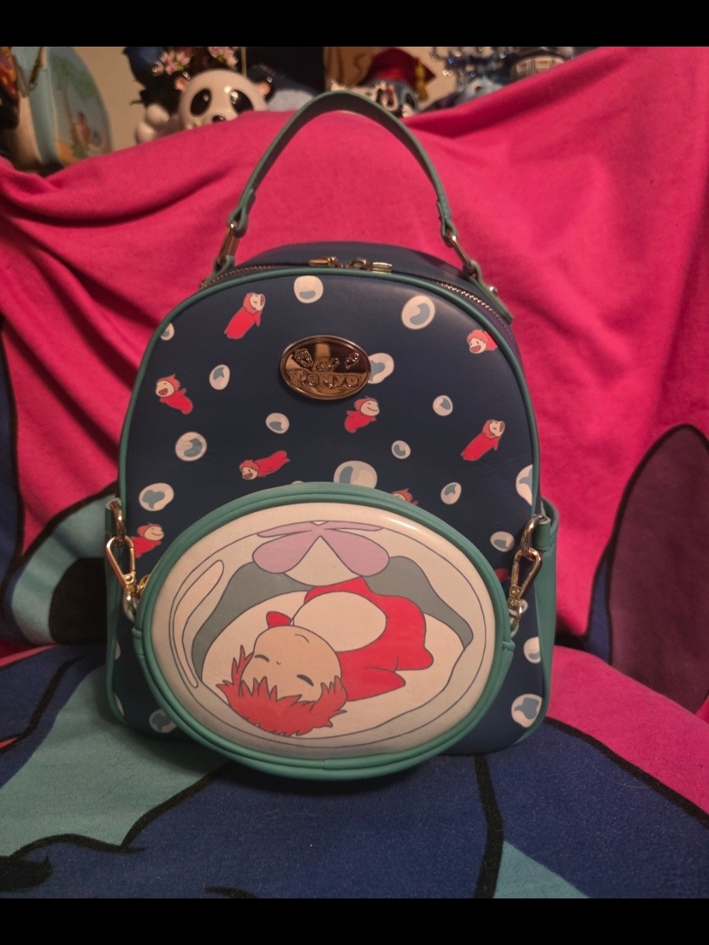 GUC Her Universe Ponyo Mini Backpack with Detachable Crossbody
